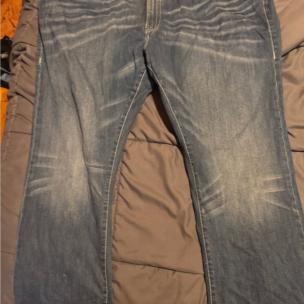 True Religion Relaxed Fit Blue Jeans